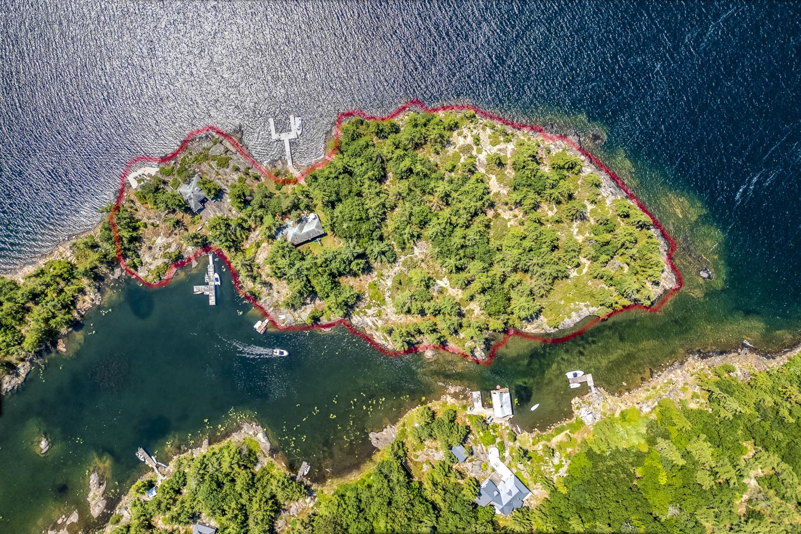 Ellen Pearce Isle – Private island in Georgian Bay, Ontario, Canada